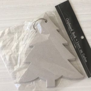 Christmas Tree Shaped Chipboard Book